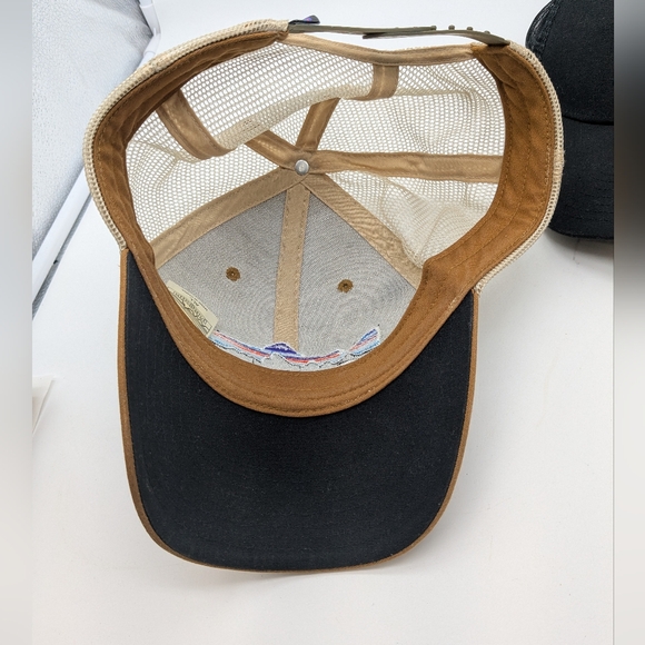 Lot Of 2 Patagonia Fitz Roy Trucker Hat Fish Trout Salmon Snapback Cap Mesh A001 - Picture 13 of 13